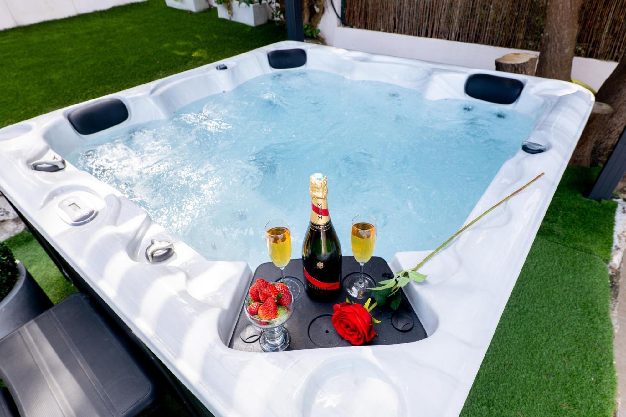 Villa Piscine-jacuzzi-videoprojecteur-clim La Perle Rare *
